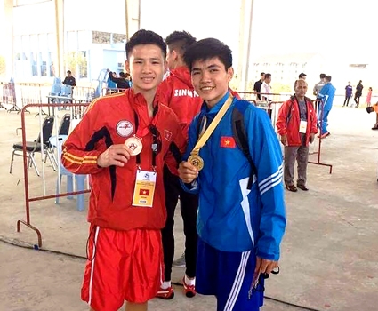 Võ sĩ boxing Cần Thơ đoạt HCV trẻ Đông Nam Á