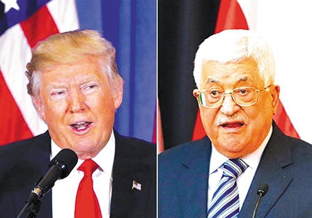 Tổng thống Mỹ mời lãnh đạo Palestine 
đến Nhà Trắng