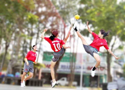 Đội cầu mây nữ Cần Thơ vượt khó