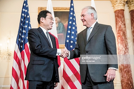 Ngoại trưởng Mỹ bắt đầu chuyến công du châu Á