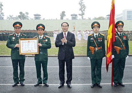 Chủ tịch nước dự Lễ kỷ niệm 50 năm Ngày truyền thống Binh chủng Đặc công