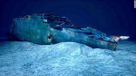 Tour ngắm 
xác tàu Titanic