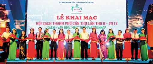 Khai mạc 
Hội Sách TP Cần Thơ năm 2017