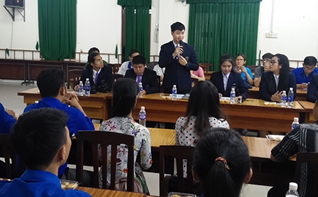 Sinh viên Thái Lan giao lưu, chia sẻ kinh nghiệm học tập tại Trường Đại học Cần Thơ