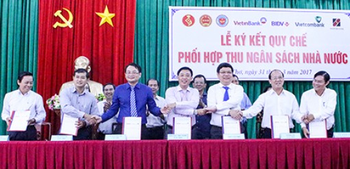 Ký kết quy chế phối hợp thu ngân sách 
nhà nước trên địa bàn TP Cần Thơ