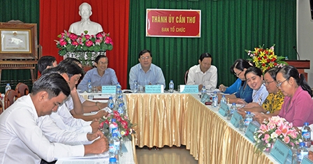 Ban Tổ chức các cấp cần
tham mưu cấp ủy thực hiện tốt công tác cán bộ