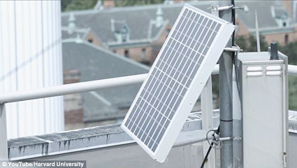 Hệ thống lá nhân tạo tự sản xuất phân bón cho cây trồng