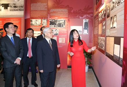 Triển lãm “Tổng Bí thư Lê Duẩn - Cuộc đời và sự nghiệp”