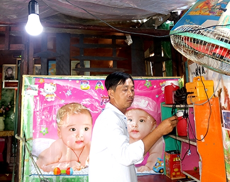 Thắp sáng vùng sông nước