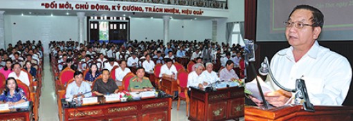 Thực hiện có hiệu quả
Nghị quyết Trung ương 4 khóa XII
và đẩy mạnh cải cách hành chính