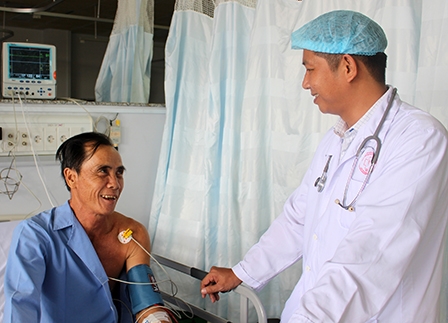 3 bệnh nhân bị nhồi máu cơ tim được can thiệp
điều trị thành công