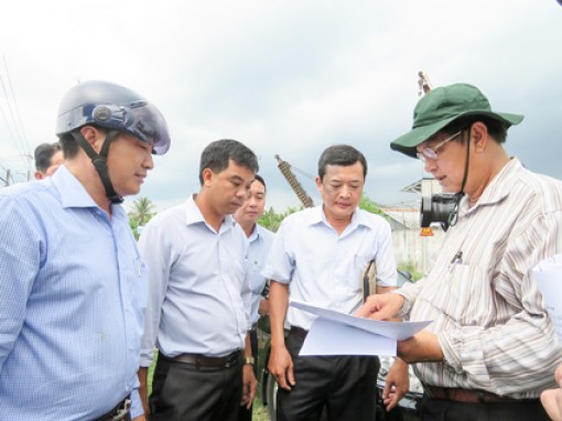 Lãnh đạo thành phố kiểm tra một số công trình giáo dục và di tích