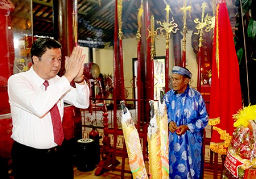 Khai mạc Lễ hội Kỳ yên Thượng điền 
Đình Bình Thủy