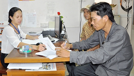 Lãnh đạo thực hiện tốt công tác thu thuế