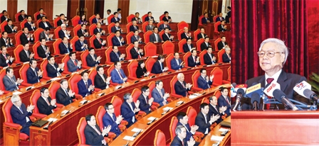 Bế mạc Hội nghị lần thứ năm Ban Chấp hành Trung ương Đảng khóa XII