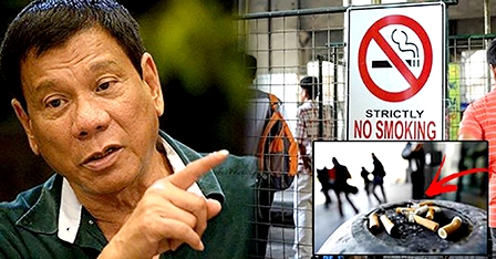Philippines phạt tù người 
hút thuốc nơi công cộng