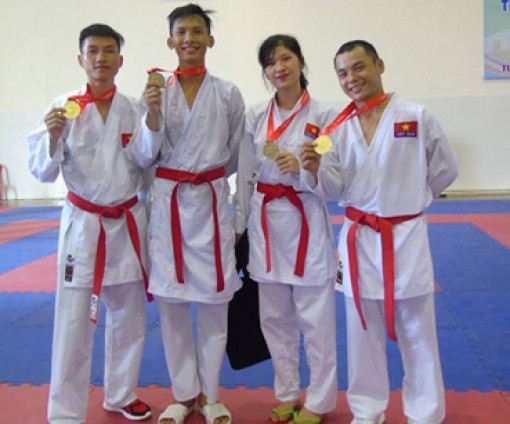 Karatedo Cần Thơ vượt 
chỉ tiêu 4 HCV
