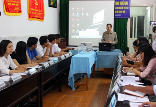 Tập huấn nghiệp vụ báo chí về "Ngôn ngữ và tư duy hình ảnh trong truyền hình" cho hội viên nhà báo khu vực ĐBSCL