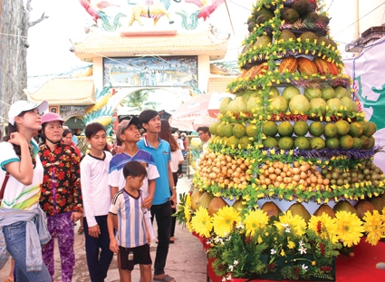 Tưng bừng "Ngày hội du lịch vườn trái cây Tân Lộc" năm 2017