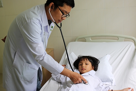 Điều trị thành công cho bệnh nhi bị thông liên thất bẩm sinh
