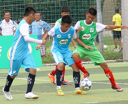 Xác định 4 đội THCS 
vào bán kết