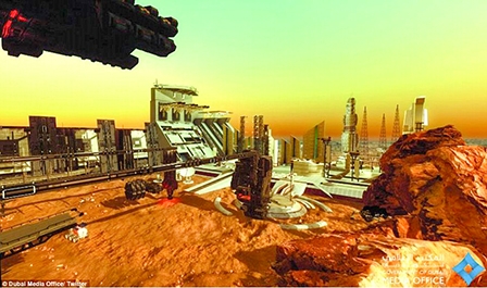 UAE tham vọng xây thành phố trên sao Hỏa