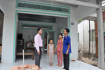 Hỗ trợ nhà ở cho 3 đảng viên