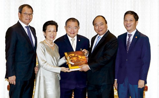 Thủ tướng tiếp Chủ tịch Tập đoàn
bán lẻ hàng đầu Thái Lan