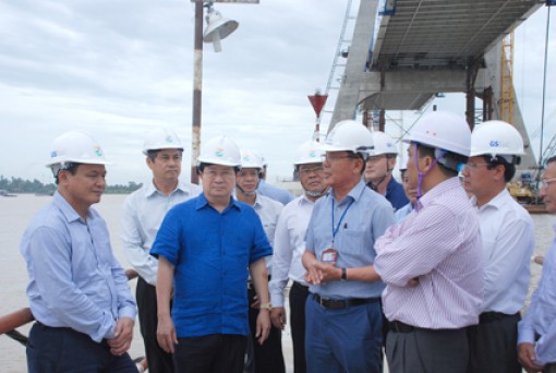 Đẩy nhanh tiến độ thi công, đảm bảo