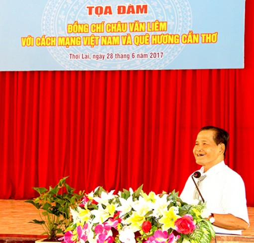 Đồng chí Châu Văn Liêm với cách mạng Việt Nam và quê hương Cần Thơ