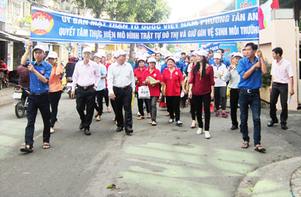 Tân An xây dựng nếp sống văn minh đô thị