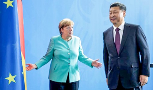 Trung Quốc, Đức 
tăng tốc thế chỗ Mỹ