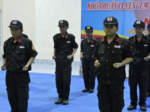 Trải nghiệm môi trường Công an nhân dân