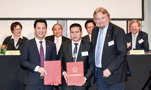 Thủ tướng Nguyễn Xuân Phúc 
dự Diễn đàn doanh nghiệp 
Việt - Đức