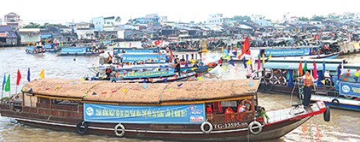 Tạo sức hút mới cho chợ nổi Cái Răng