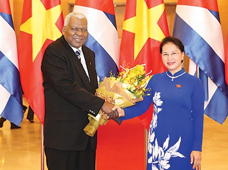 Chủ tịch Quốc hội Nguyễn Thị Kim Ngân hội đàm với Chủ tịch Quốc hội Cộng hòa Cuba