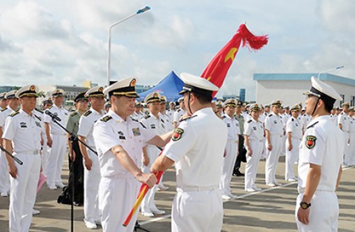 Trung Quốc điều binh đến căn cứ hải quân đầu tiên 
ở nước ngoài