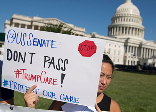 Đảng Cộng hòa chia rẽ, 
Trumpcare có nguy cơ chết yểu