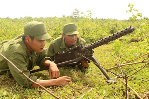 Thực hiện tốt công tác quân sự -
quốc phòng địa phương