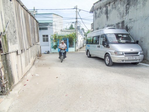 Hẻm thông thoáng - giao thông thuận lợi