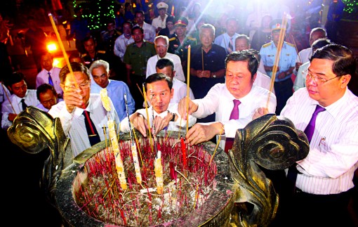 Thực hiện đồng bộ các nhiệm vụ,
giải pháp chăm lo cho người có công