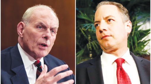 Ông Trump thay Chánh Văn phòng Nhà Trắng