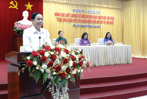 Nhân rộng các mô hình hay, hiệu quả trong thực hiện Cuộc vận động “Toàn dân đoàn kết xây dựng nông thôn mới, đô thị văn minh”