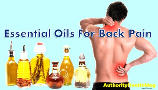 Dùng tinh dầu thiên nhiên để chữa đau lưng