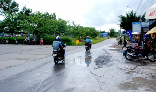 Nhiều bất cập về giao thông trên đường tỉnh 922 và 919