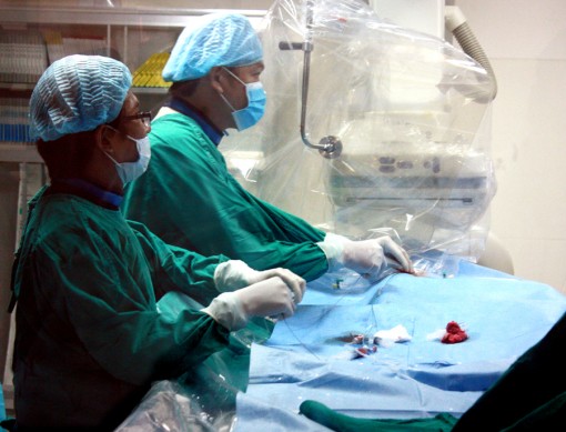 Thông tim can thiệp điều trị tim bẩm sinh