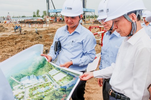 Kiểm tra, đôn đốc đẩy nhanh tiến độ xây dựng nhà máy đốt rác phát điện Cần Thơ