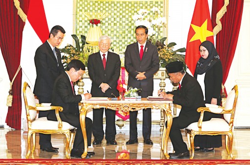 Việt Nam và Indonesia ký kết nhiều văn kiện hợp tác