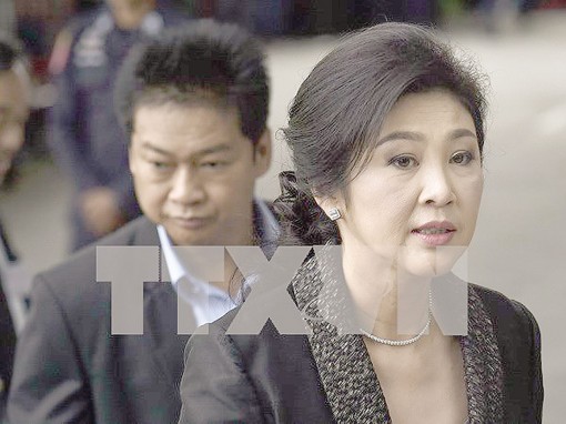 Thái Lan thắt chặt an ninh trước buổi tuyên án cựu Thủ tướng Yingluck