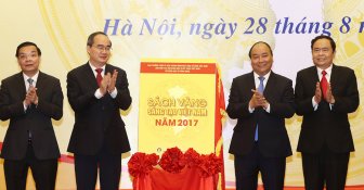 Thủ tướng dự Lễ công bố Sách vàng Sáng tạo Việt Nam năm 2017